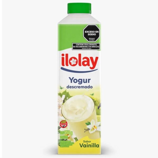 ILOLAY YOG.DESCR VAINILLA BOTE X950G
