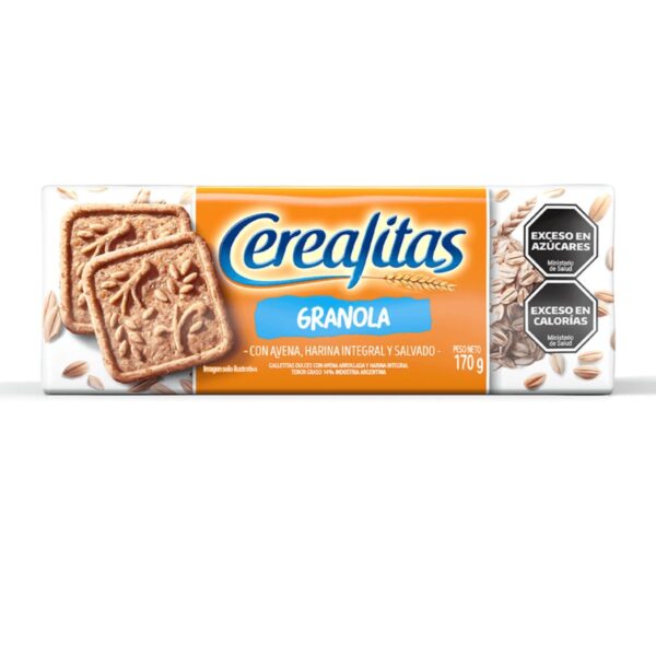 GALLETA CEREALITAS GRANOLA X170G