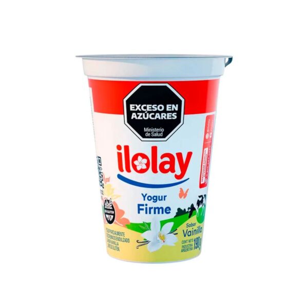 ILOLAY YOGUR FIRME VAINILLA 190G (20)