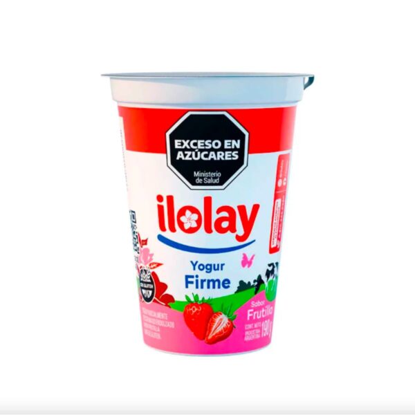 ILOLAY YOGUR FIRME FRUTILLA 190G (20)