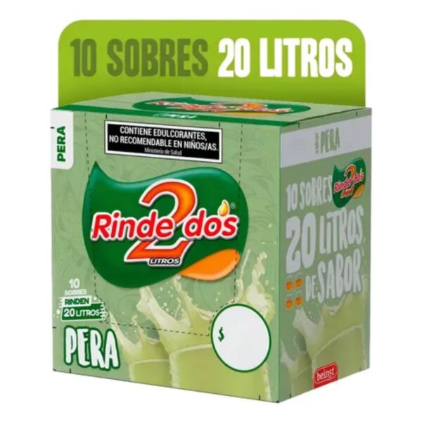 JUGO RINDE 2 PERA X10S