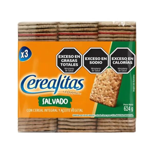 GALLETA CEREALITAS SALVADO X3 624G