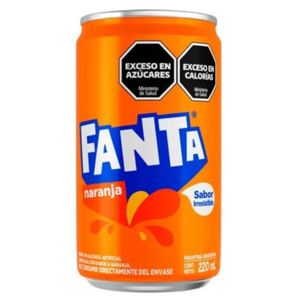 FANTA NARANJA MINI LATA 220ML