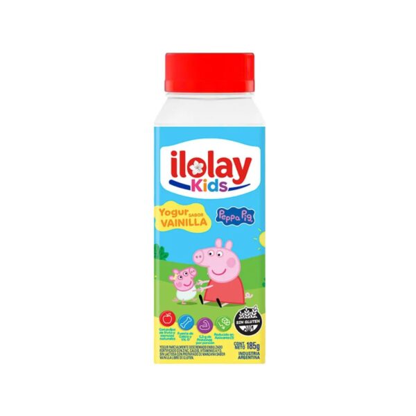 ILOLAY YOGUR VAINILLA X185G KIDS DESL.