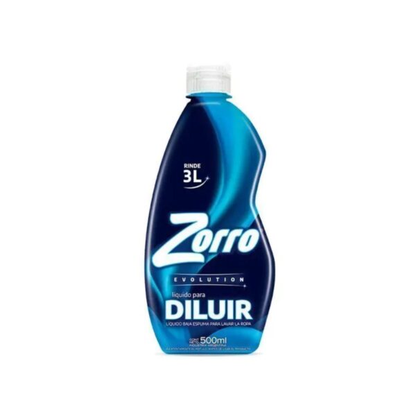 JABON ZORRO P/DILUIR EVOLUTION X500ML(12)