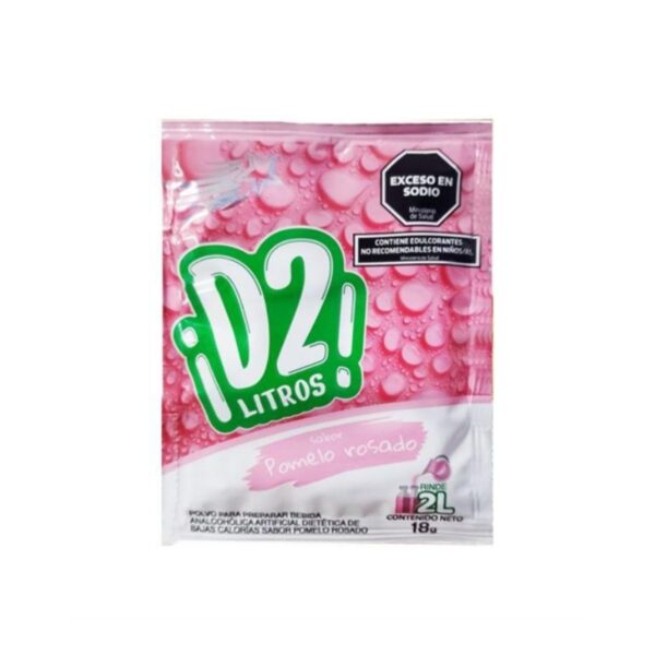 JUGO D2 RINDE 2L POMELO X18G