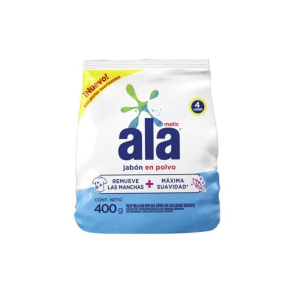 JABON ALA POLVO MATIC X400G(24)