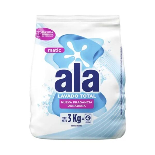 JABON ALA POLVO ECOLAVADO MATIC X3KG(7)