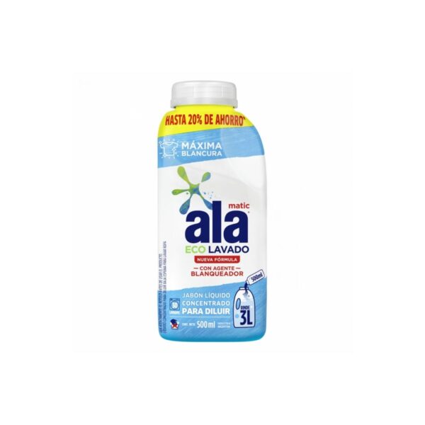 JABON ALA P/DILUIR MATIC X500ML BLAQUEADOR (12)