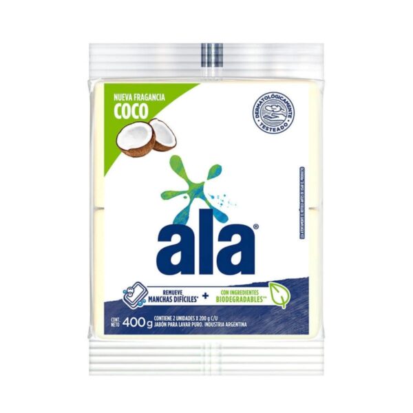 JABON ALA BLANCO COCO X400G(42)