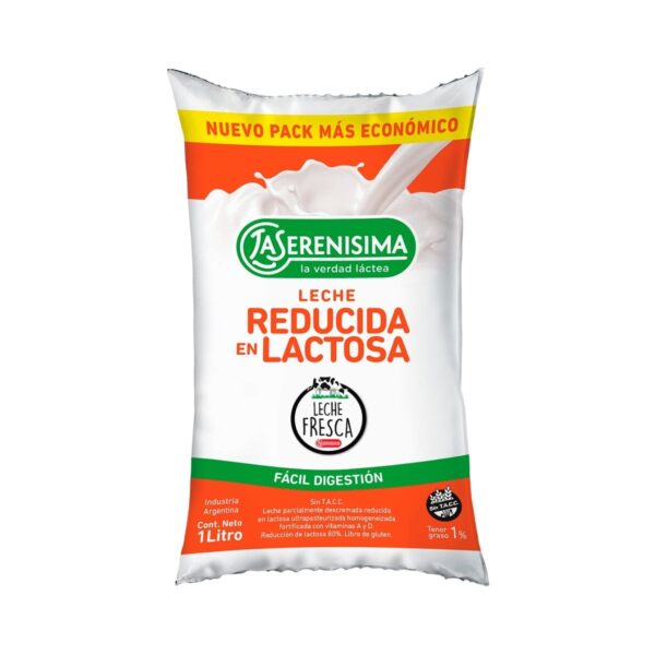 LECHE LASERENISIMA SACHET X1L REDUC/LACTOSA