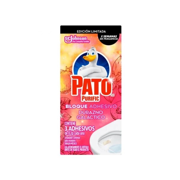 PATO PURIFIC BLOQUE 3 ADHESIV DURAZNO GALACTICO