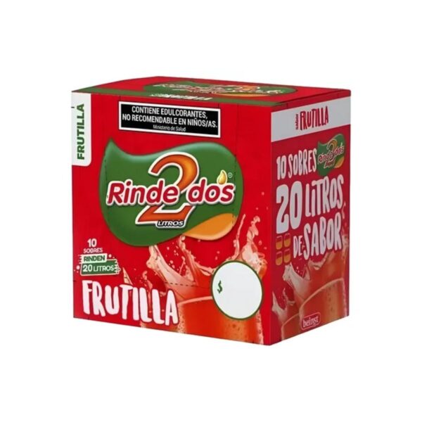 JUGO RINDE 2 FRUTILLA X10S(24)
