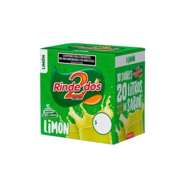JUGO RINDE 2 LIMON X10S(24)