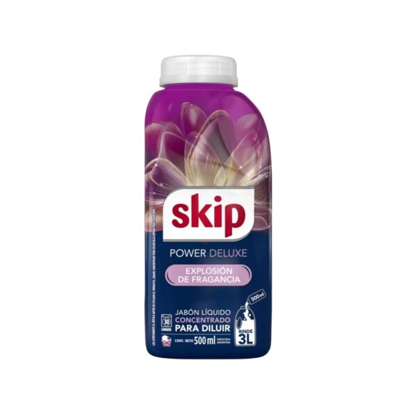 JABON SKIP BT DILUIR POWER DELUXE X500ML(12).