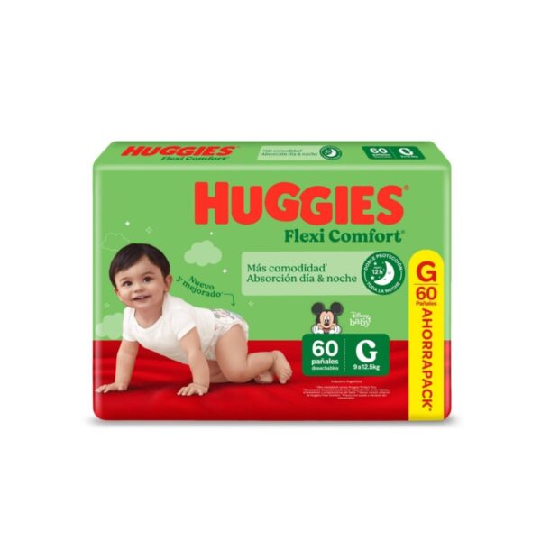 PAÑAL HUGGIES FLEXI AHORRO G X60PÑ (2)