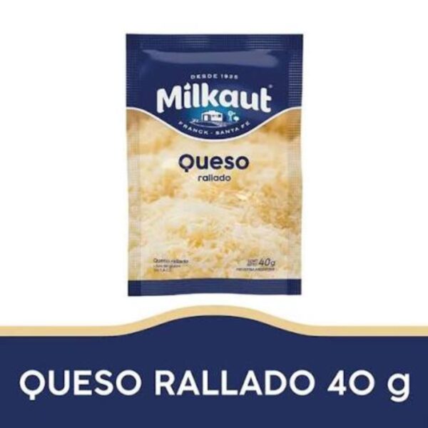 QUESO RALLADO MILKAUT X40G(20S)