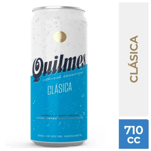 QUILMES LATA RUBIA 710ML (16)