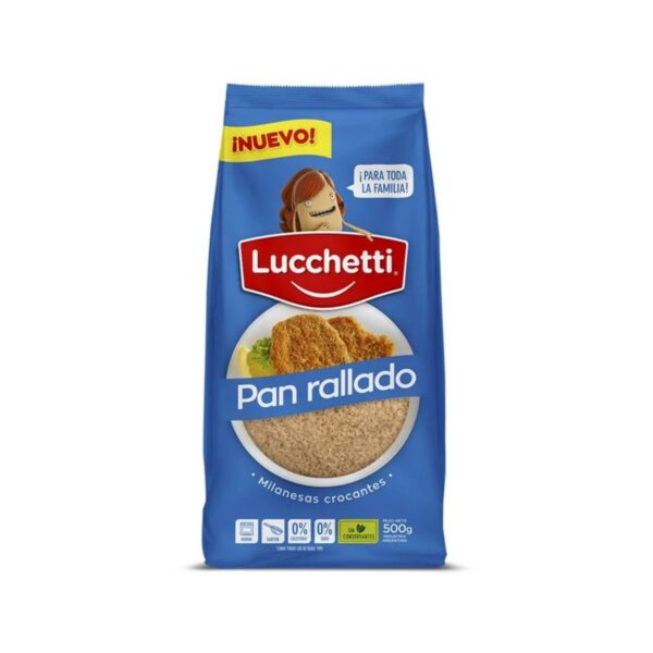 LUCCHETTI PAN RALLADO X500G.(20)
