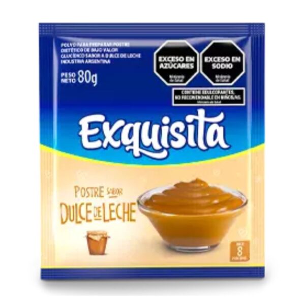 POSTRE EXQUISITA D.DE LECHE X80G(6CX12UN)