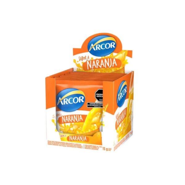 JUGO ARCOR NARANJA DULCE X18S.