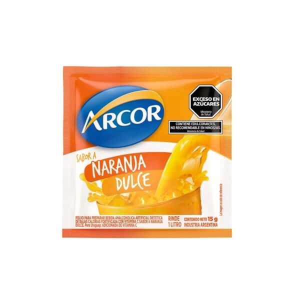 JUGO ARCOR NARANJA DULCEX15G.