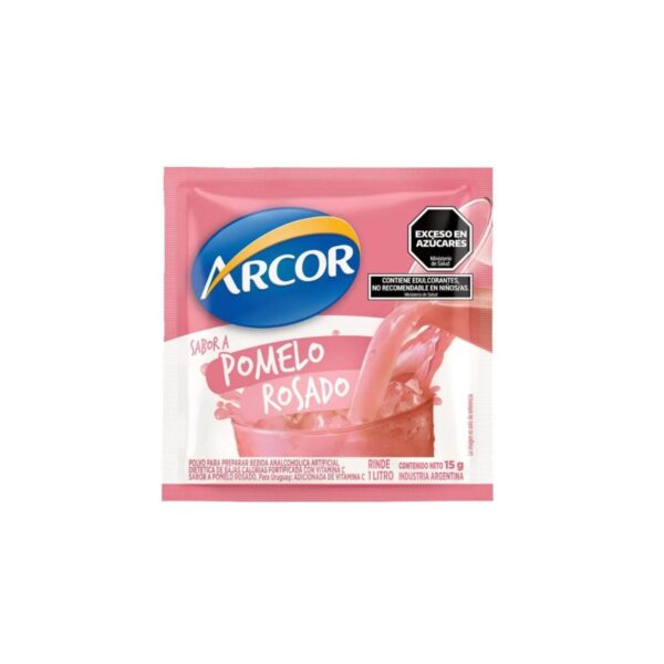 JUGO ARCOR POMELO ROSADO X15G