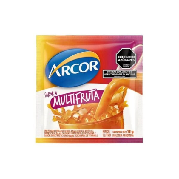 JUGO ARCOR MULTIFRUTA X15G