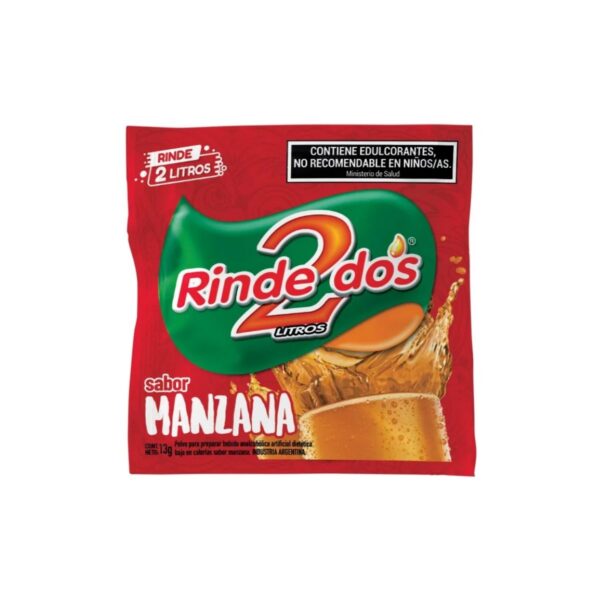 JUGO RINDE 2 MANZANA X13G(24)