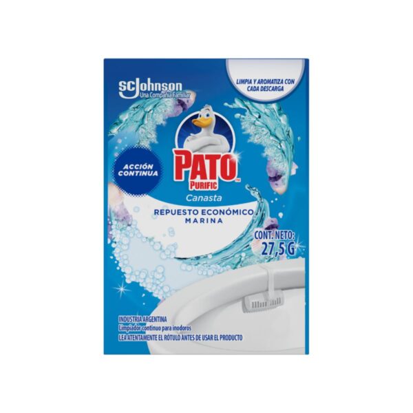 PATO PURIFIC REPUESTO PASTILLA MARINA 27,5G (12)