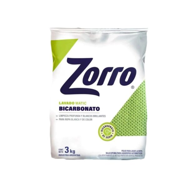 JABON ZORRO POLVO X3KG MATIC BICARBONATO (6)