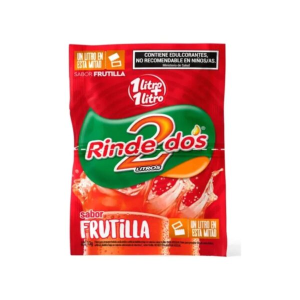 JUGO RINDE 2 FRUTILLA X13G.