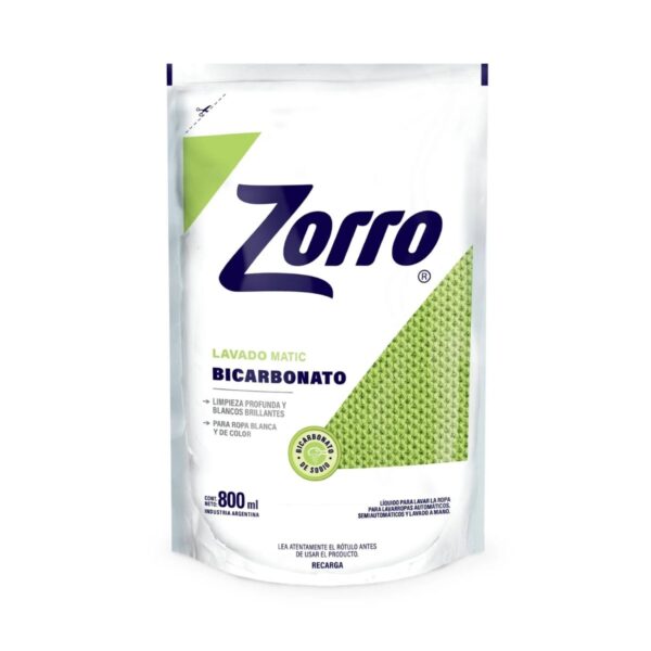 JABON ZORRO MATIC X800ML BICARBONATO (14)