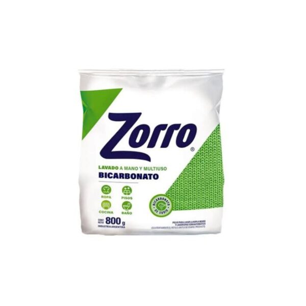 JABON ZORRO 800G MANO/MULT. BICARBONATO (20)