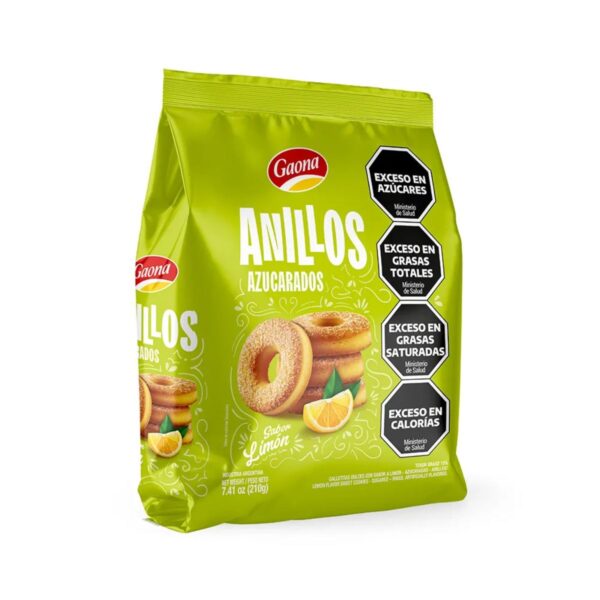 GAONA ANILLOS LIMON X210G,(16)