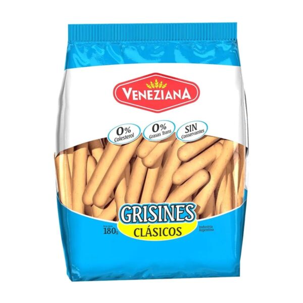 VENEZIANA GRISINES CLÁSICOS X180G