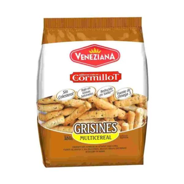 VENEZIANA GRISINES MUTICEREAL X180G