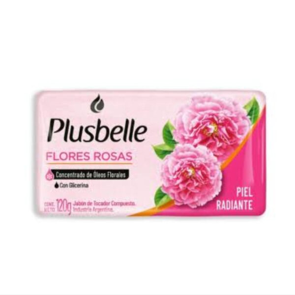 PLUSBELLE TOC X120G FLORES ROSAS (81)