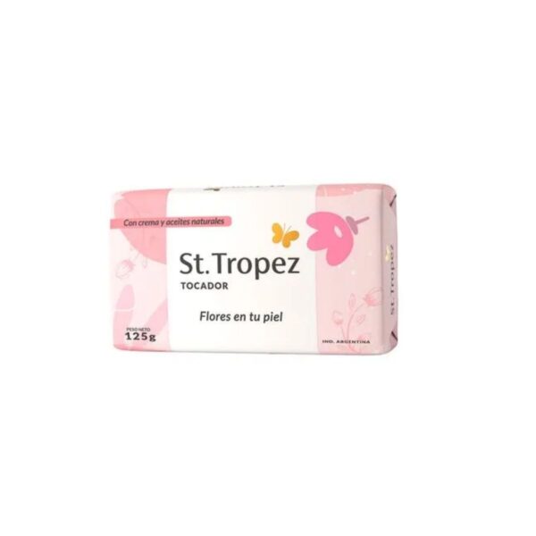 JABON ST.TROPEZ FLORES EN TU PIEL 1X120G(60)