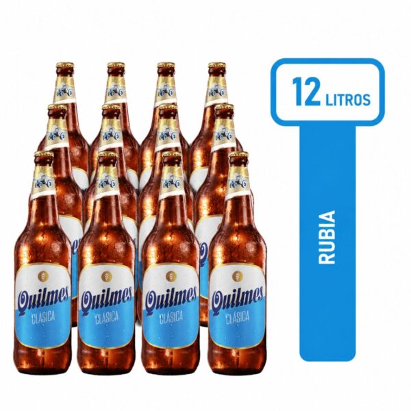 QUILMES CLASICA RETORNABLE 12X1L