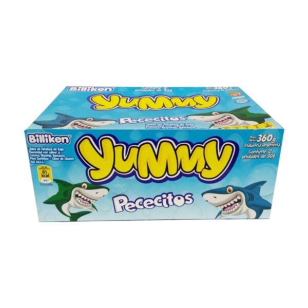 GOMITAS YUMMY X12U PECECITOS