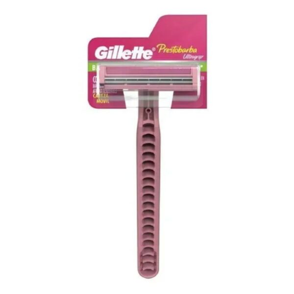 GILLETTE PRESTOBARBA ULT GRIP MUJER X1 (12)