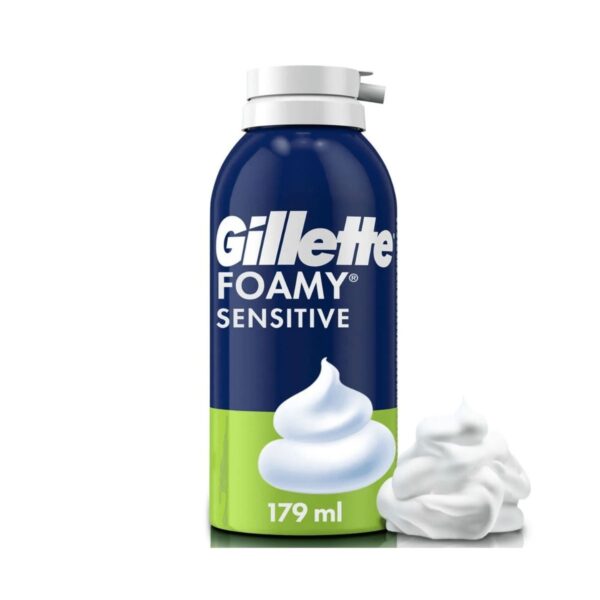 GILLETTE ESPUMA FOAMY SENSITIVE X175G(12)