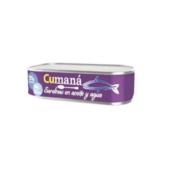 SARDINA EN ACEITE CUMANA 125G (50)