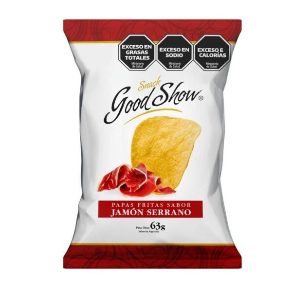GOOD SHOW PAPAS JAMÓN SERRANO X53G