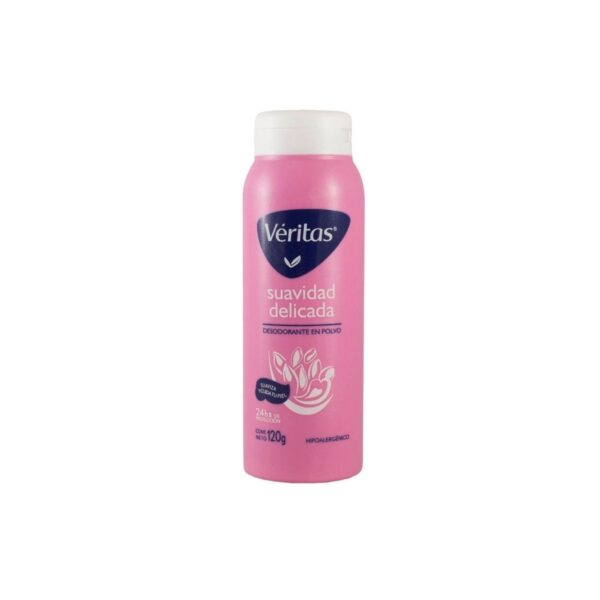 TALCO VERITAS SUAVIDAD DELICADO X120G(24)