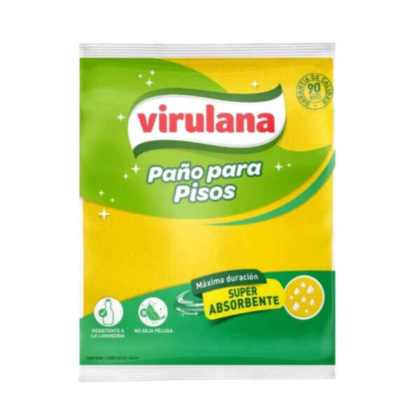 VIRULANA PAÑO P/PISOS X1 50X58CM(30)