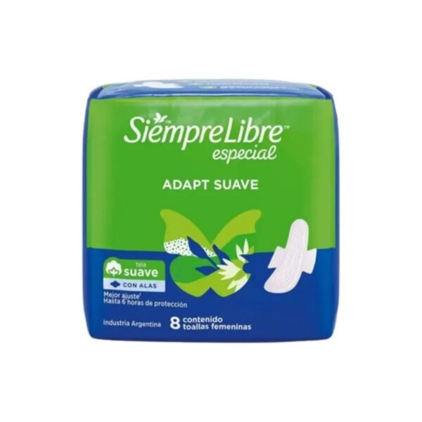 SIEMPRE LIMPIA ESPECIAL ADAPT SUAVE X8U