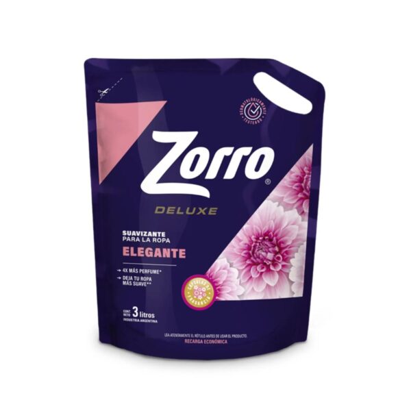 SUAVIZANTE ZORRO DELUXE ELEGANTE X3L(4)