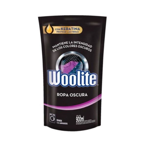 WOOLITE ROPA OSCURA D/P X900ML.